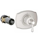 Grohe 19839EN0 Authentic 1-Handle GrohFlex Universal Rough-In Box High Flow Custom Thermostatic Kit 