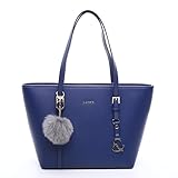 【セット品】& chouette ＆シュエット レディライク トートバッグ ショルダーバッグ レディース A4対応 A4サイズ サマンサタバサ (バッグ、チャーム) (ネイビー)
