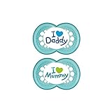 1パック2青Mamスタイル6 + M個のおしゃぶり、 (MAM UK LTD) - MAM Style 6+M Soother, Blue 2 per pack [並行輸入品]