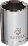 Bovidix 5040114 1/2-Inch Drive Socket, 6 Point, Metric - 21mm by Bovidix