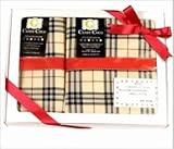 出産祝い ギフト すぐ使える ベビー おむつ替えマット＆おむつポーチ２点/バーリーブラウン