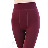 Excellent.advanced? 秋および冬プラス ビロードとろみ足暖かいレギンス パンツの薄い 1 つ身に着けている女性