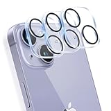 JCJCLY【3枚セット】 iPhone 13 Mini/iPhone 13 カメラフィルム レンズ 保護 フィルム カバー 全面保護 強化ガラス 硬度9H 耐衝撃 キズ防止 防指紋 高透過率 黒縁取り 露出オーバー防止 貼り付け簡単 気泡なし アイフォン13ミニ / 13 対応JCIP13M3J