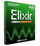 Elixir エリクサー ベース弦 NANOWEB ニッケル Long Scale Super Light .040-.095#14002 【国内正規品】