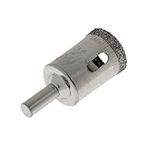 GRALARA超硬 ダイヤモンド コアビット 　12サイズ 選べる（6~32mm） 　ホールソー 切削　ドリル/大理石/ガラス/タイル 　穴開け - 22ミリメートル