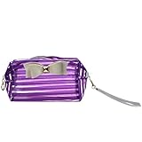 (Purple) - Creazy Waterproof Cosmetic Bag Storage Bag (Purple)