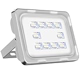 viugreum LED 投光器 LEDライト IP65防塵防水 作業灯 昼光色 1200LM 広角 防水 室内 屋外照明 車庫 照明 led 10W 20W 30W 50W 100W 150W 20