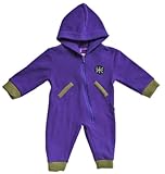 キャピー CAPPY フリースロンパス パープル Size6-9m ROM0029