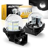 AUXITO スズキ汎用 ナンバー灯 led ライセンスランプ 爆光 エブリイ DA17V DA17W ジムニー ナンバー灯 JB64W JB74W 車種専用 ライセンスランプ カスタム バーツ カプラーオン 純正交換タイプ 2個セット