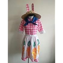 【仮装】うさたま大脱走　農家　M-Ｌサイズ衣装 Amazon.co.jp: CALFCOS東京ディズニーランド（TDL）うさたま大