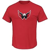 Washington Capitals NHLメンズ刺繍軽量TekパッチTシャツ XLarge