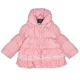 アスナロ（ジャンパー・コート） コート 中綿 フリル キッズ 女の子 ジャンパー 防寒 プリンセス100 ピンク