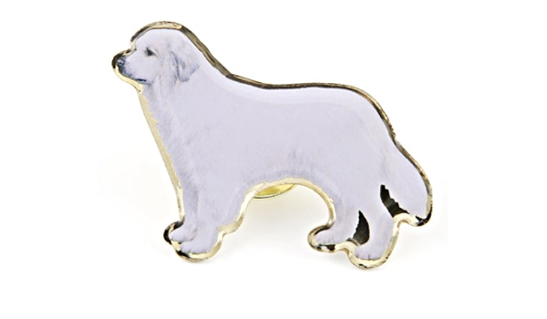 Amazon 75犬種ピンバッヂ No 19 グレート ピレニーズ Bell John 生活雑貨