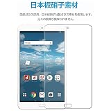 dtab Compact d-02k 強化ガラス液晶保護フィルム Waterplay 8.0 ガラスフィルム 日本製素材旭硝子製 液晶保護フィルム 高透過率 防爆裂 スクラッチ防止 気泡ゼロ 指紋防止 硬度9H フィルム 対応