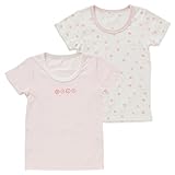 西松屋 [EFD] カリフォルニア綿　2枚組半袖シャツ（くだもの金太郎飴柄） 【80cm・90cm・95cm】　90