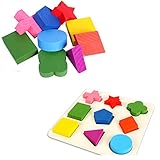 Linyuan 安定した品質 Colorful Wooden Shape Puzzle Baby Early Educational Wood Wooden Toys