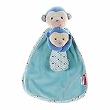 Fisher-Price Rattle & Cuddle 2 Toys in One- Blue [並行輸入品]