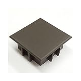 アルミ角パイプ キャップ 50×50mm用 ■ブロンズ Z3K