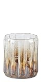 ヴィラコレクション フラワーベース・花器 ブラウン D 10,5cm-H 13,0cm ベース D10.5 x H13 471801