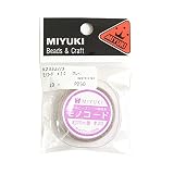 MIYUKI ビーズワーク専用糸 「モノコード」 #20/20m巻 グレー K2332/3