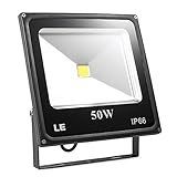 LE 50W 昼光色 LED投光器 フラッドライト 作業灯 150WHPS相当 防水IP66 省エネ 広角