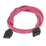 uxcell SATAM/Mケーブル　フラットケーブル　アダプタケーブル　レッド　7ピン　データ転送
