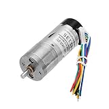 知海モーター DC12V 350rpm エンコーダモーター DC ギヤモーターカバー