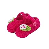 anshinto Cribかぎ針編みカジュアル赤ちゃん手作りニット靴下幼児Girl & Boy靴