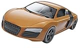 アメリカレベル 1/24 スナップタイト ビルド&プレイ アウディ R8 プラモデル