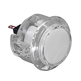 三和電子 ハメ込み式押しボタン30φ クリアホワイト OBSC-30-CW