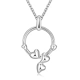 ドレスのネックレス クラシックハートの女性のネックレス ファッション パーティアクセサリー お母さんのプレゼント