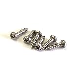 YJB PARTS ロトマティックペグ用ビス 6本入り 日本製 (ステンレス)