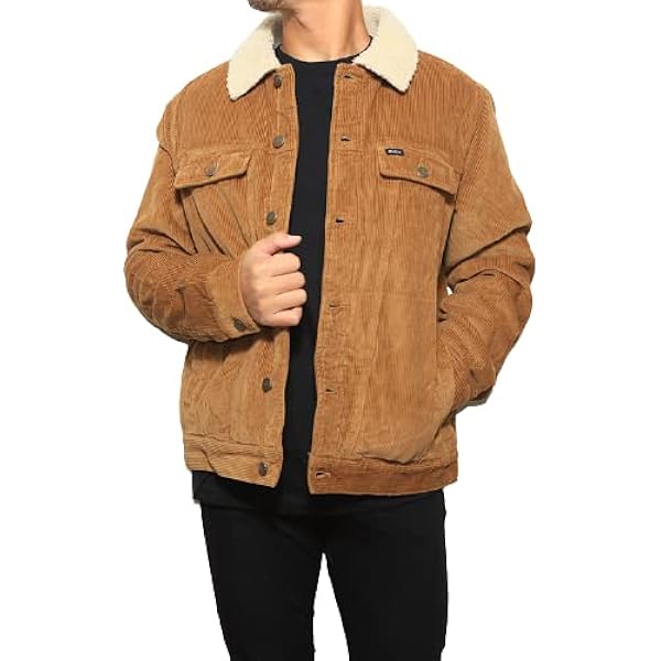 RVCA ルーカ 肉厚フィールドジャケット グレー M 襟コーデュロイ裏地民族柄 RVCA ルーカ 肉厚フィールドジャケット グレー M 襟コーデュロイ
