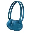 ソニー SONY ワイヤレスヘッドホン WH-CH400 : Bluetooth対応 最大20時間連続再生 マイク付き 2018年モデル ブルー WH-CH400 L