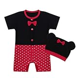 （イーエフイー）EFE ベビーロンパース ミッキーマウス カバーオール ベビー着ぐるみ 記念写真 キッズ 子供服 ハット付きハロウィン 衣装 コスチューム タイプB 90