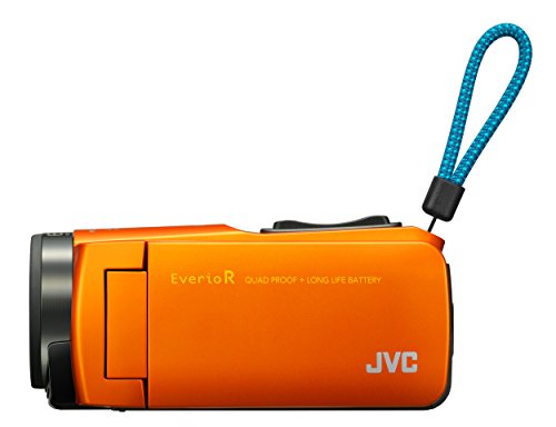 JVC メモリームービー「GZ-RX670-D」52240830G01S JVC KENWOOD Camcorder Everio R Wi-Fi 64GB Sunrise Orange GZ-RX670