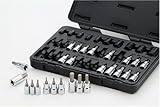 GearWrench 80726 36-Piece Master Torx Set with Hex Socket Bits by GearWrench