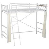 家具 便利 おしゃれ ロフトベッド（ホワイト） 90709500