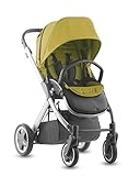 JOOVY ベビーカー Qool Silver Single Stroller, Jade (Avocado) [並行輸入品]