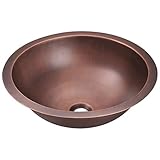 MR Direct 922 Single Bowl Copper Bathroom Sink by MR Direct