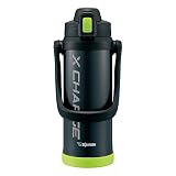 象印 (ZOJIRUSHI) 水筒 直飲み スポーツタイプ ステンレスジャグボトル 2.06L ライムブラック SD-BD20-BG2060ml