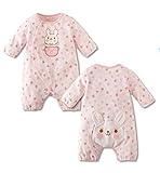 【SEBLES】ベビー服 カバーオール 前開き 新生児 3ヶ月 6ヶ月 12ヶ月 長袖 長ズボン アニマル プリント マスコット 男の子 女の子 春 秋 コットン(タイプC,80cm)