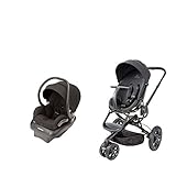 Quinny Travel System: Moodd Stroller Black Devotion & Mico AP Infant Car Seat Devoted Black by Maxi-