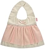 ニヴァ niva おしゃれスタイ・ビブ 女の子用 チュールレースドレス ピンク