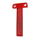 Baosity 木工用　スクライブ　スコヤ　T型　ルーラー　精密　測定工具　アルミ合金