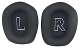 FOR Logitech G733 用のヘッドホン 交換用 イヤーパッド ヘッドフォン パッド イヤークッション PCduoduo (ブラック)