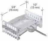 CRLクリア5 / 8 " x 1 / 2 "ウィンドウグリッドRetainers – Carded