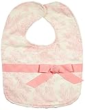 Caught Ya Lookin' Bib, Toile, Pink/White, One Size by Caught Ya Lookin'