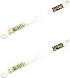 ディーエムシー 刺繍糸 25番 8m 6本撚り Blanc 2束セット