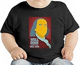Franklin quote オーガニックベビーTシャツ 12 - 18 Months
